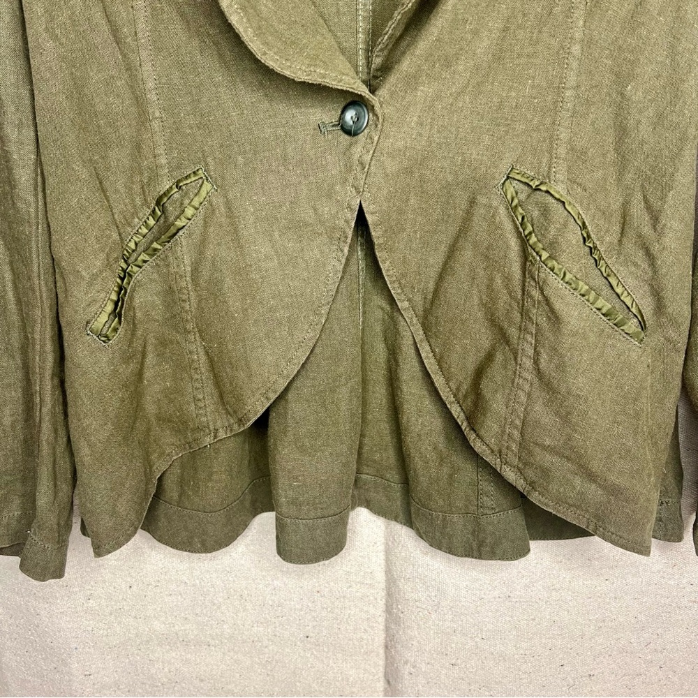 Free People Linen Blazer - Picture 7 of 13